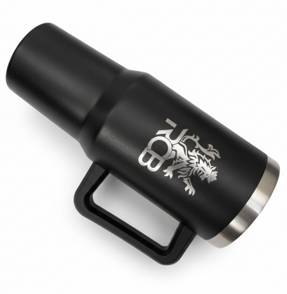 RCB Black Handled Insulated Tumbler