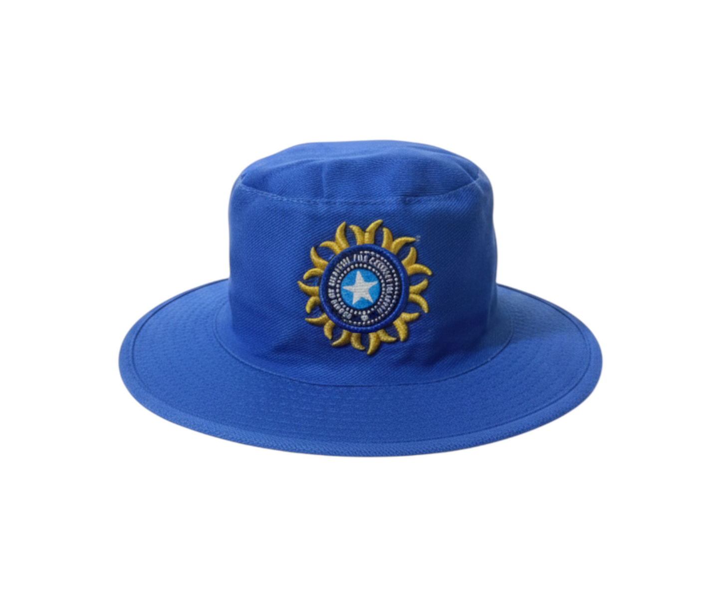 Classic Blue Umpire Hat with Embroidered Emblem