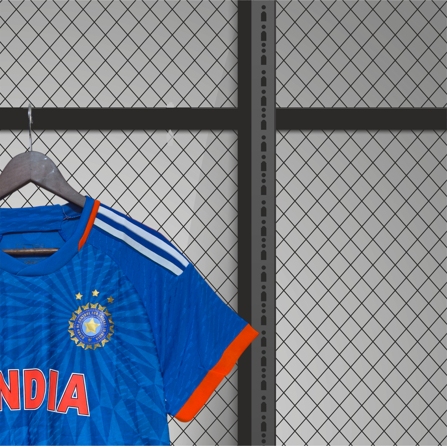 Customised India blue colour Jersey 2023 plyer edition