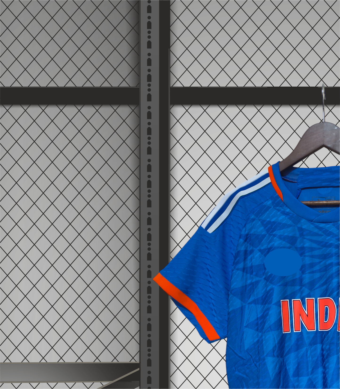 Customised India blue colour Jersey 2023 plyer edition