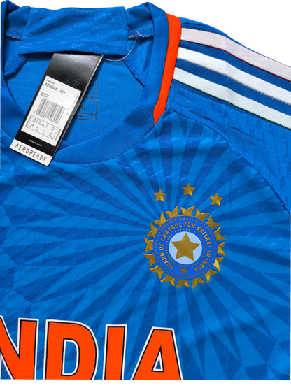 India blue colour Jersey 2023 plyer edition